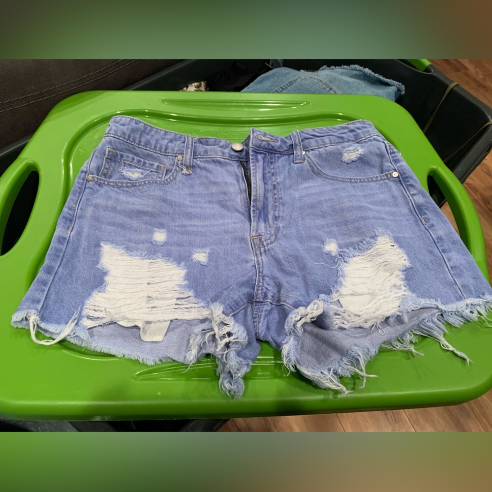Tricot High Waisted Shorts